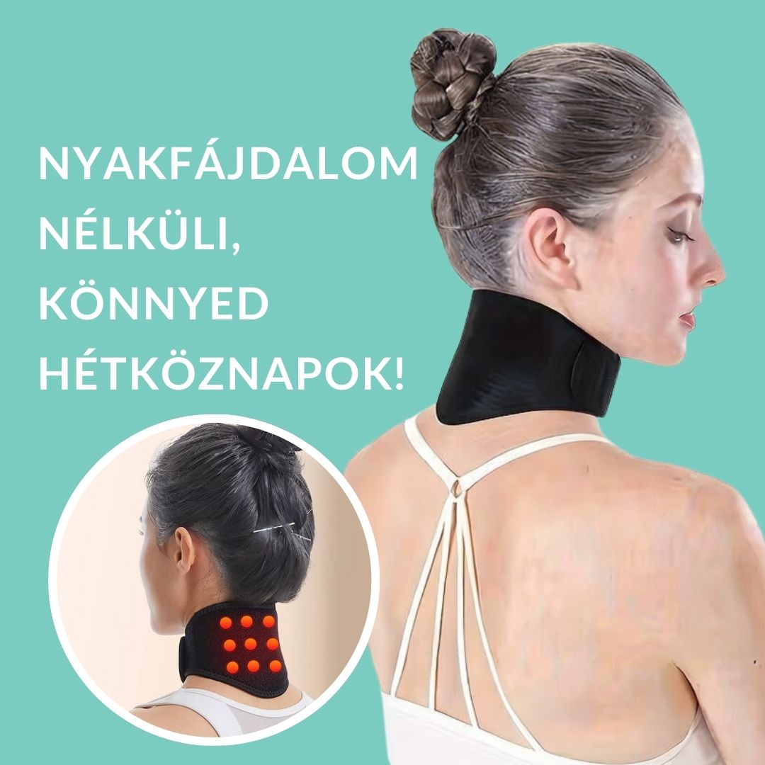 Mágnesterápiás Nyakvédő- Nyakfájdalom Ellen