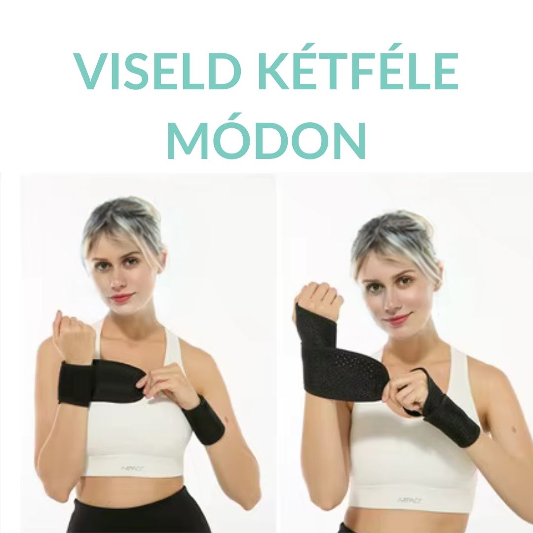 Mágnesterápiás Csuklóvédő- Ínhüvelygyulladás, Csuklófájdalom Ellen (2 db, 1 pár)