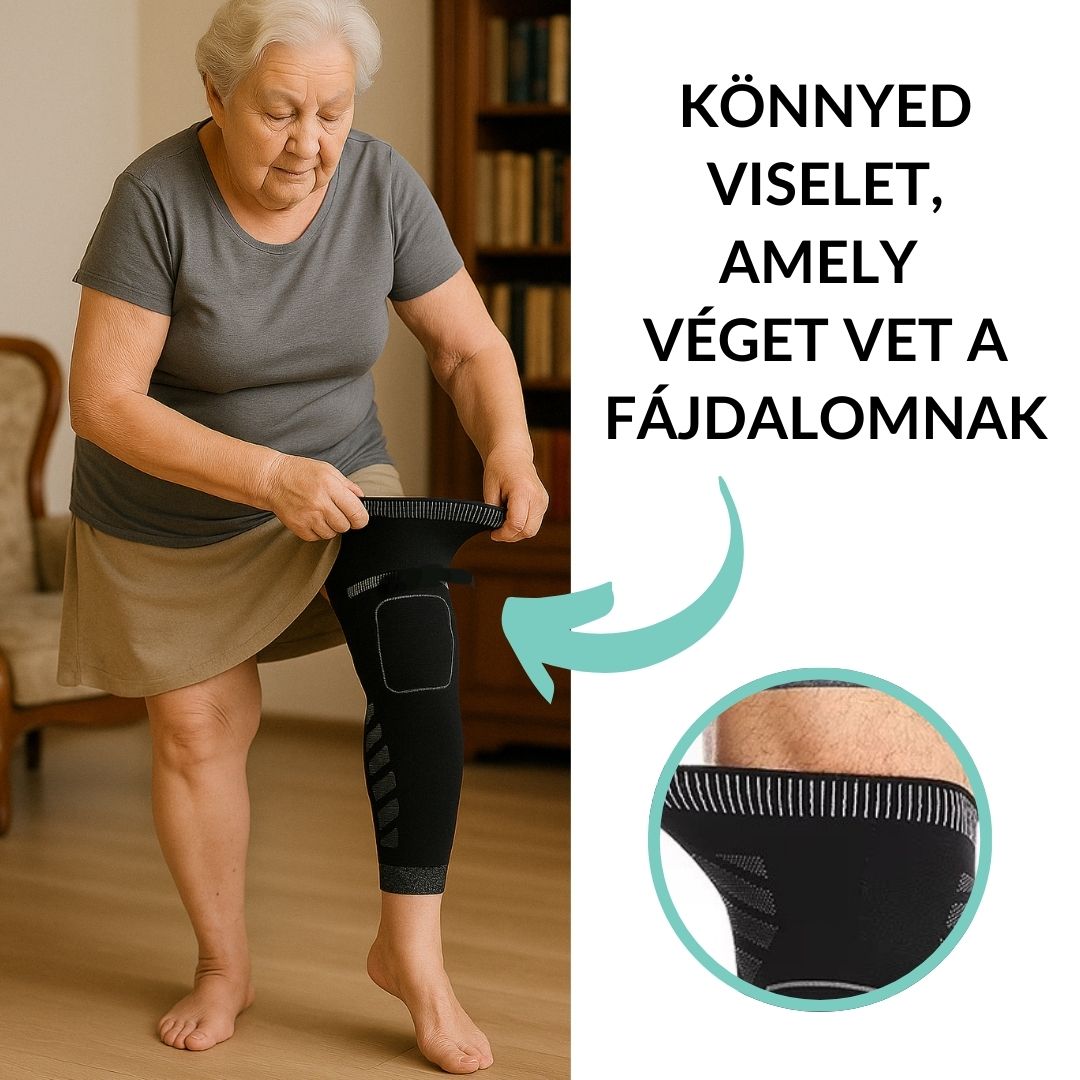 Kompressziós Lábvédő- Comb,-Térd,- és Vádli fájdalomra (1 pár, 2 darab)