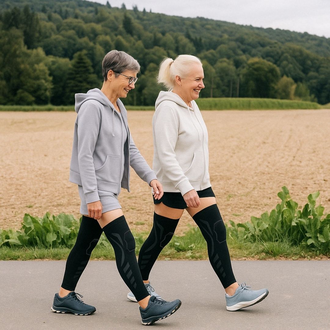 Kompressziós Lábvédő- Comb,-Térd,- és Vádli fájdalomra (1 pár, 2 darab)