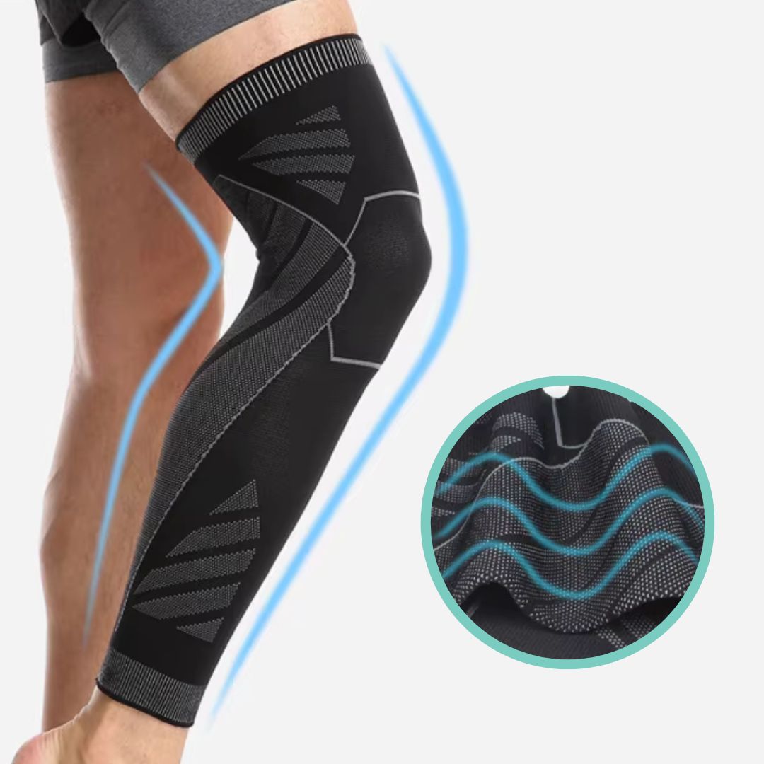 Kompressziós Lábvédő- Comb,-Térd,- és Vádli fájdalomra (1 pár, 2 darab)