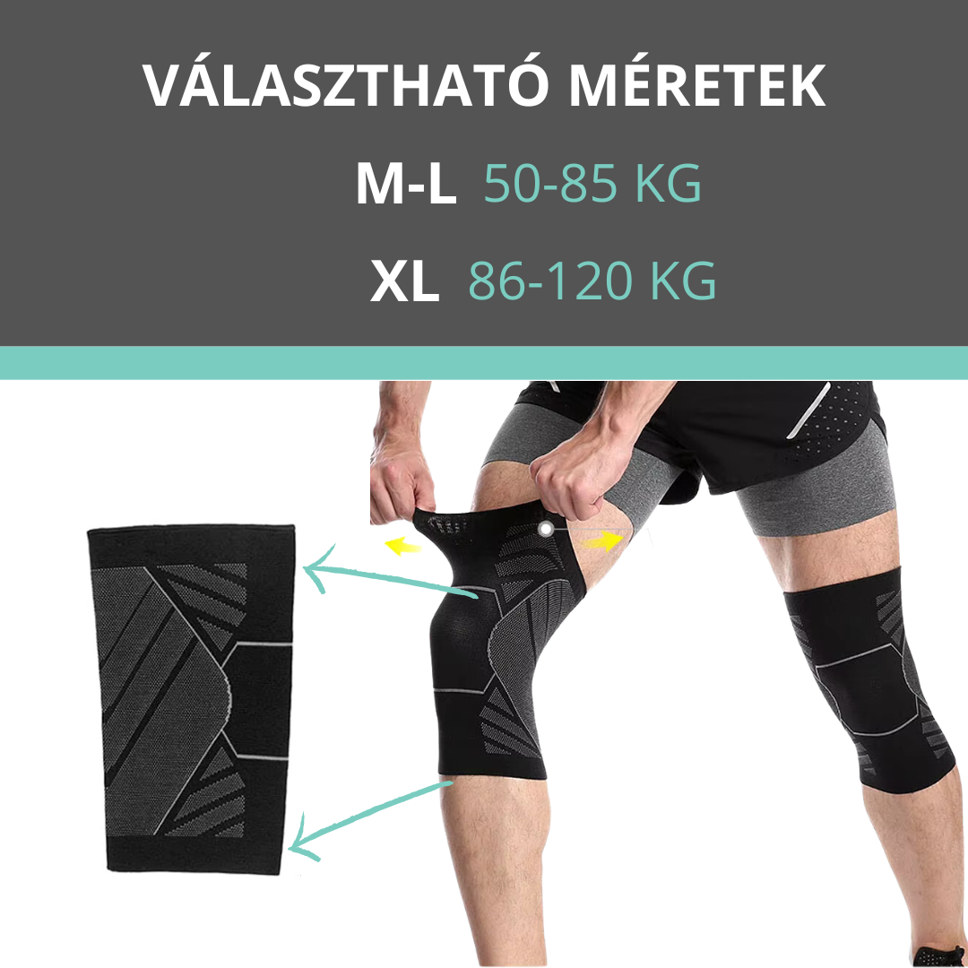 Kompressziós Térdvédő- Stabil Fájdalommentes Térdek (1 pár, 2db)