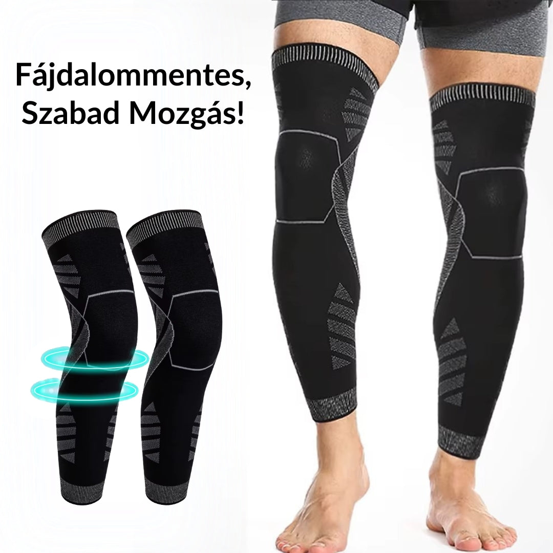 Kompressziós Lábvédő- Comb,-Térd,- és Vádli fájdalomra (1 pár, 2 darab)