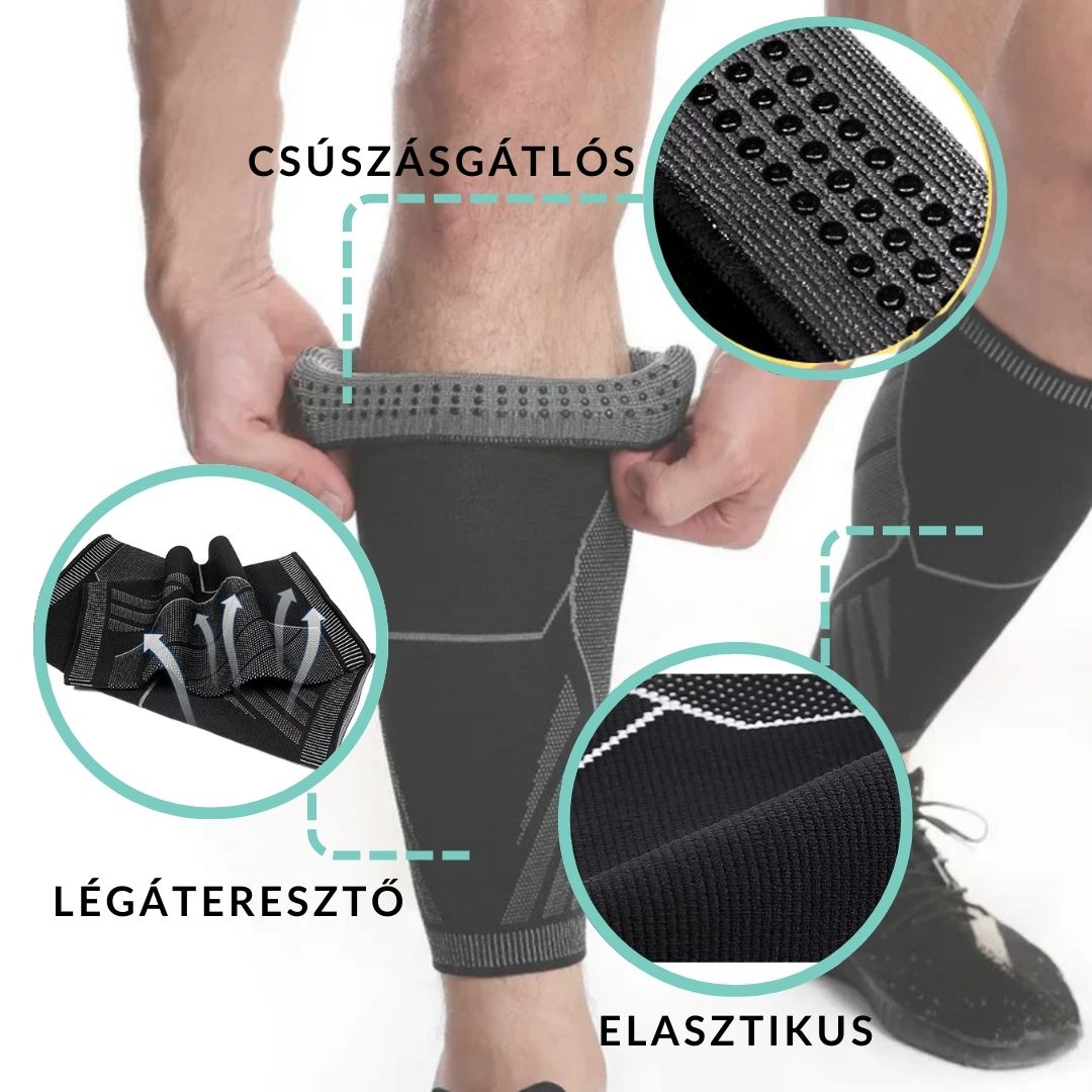 Kompressziós Vádlivédő - Stabil Fájdalommentes Vádli (1 pár, 2db)