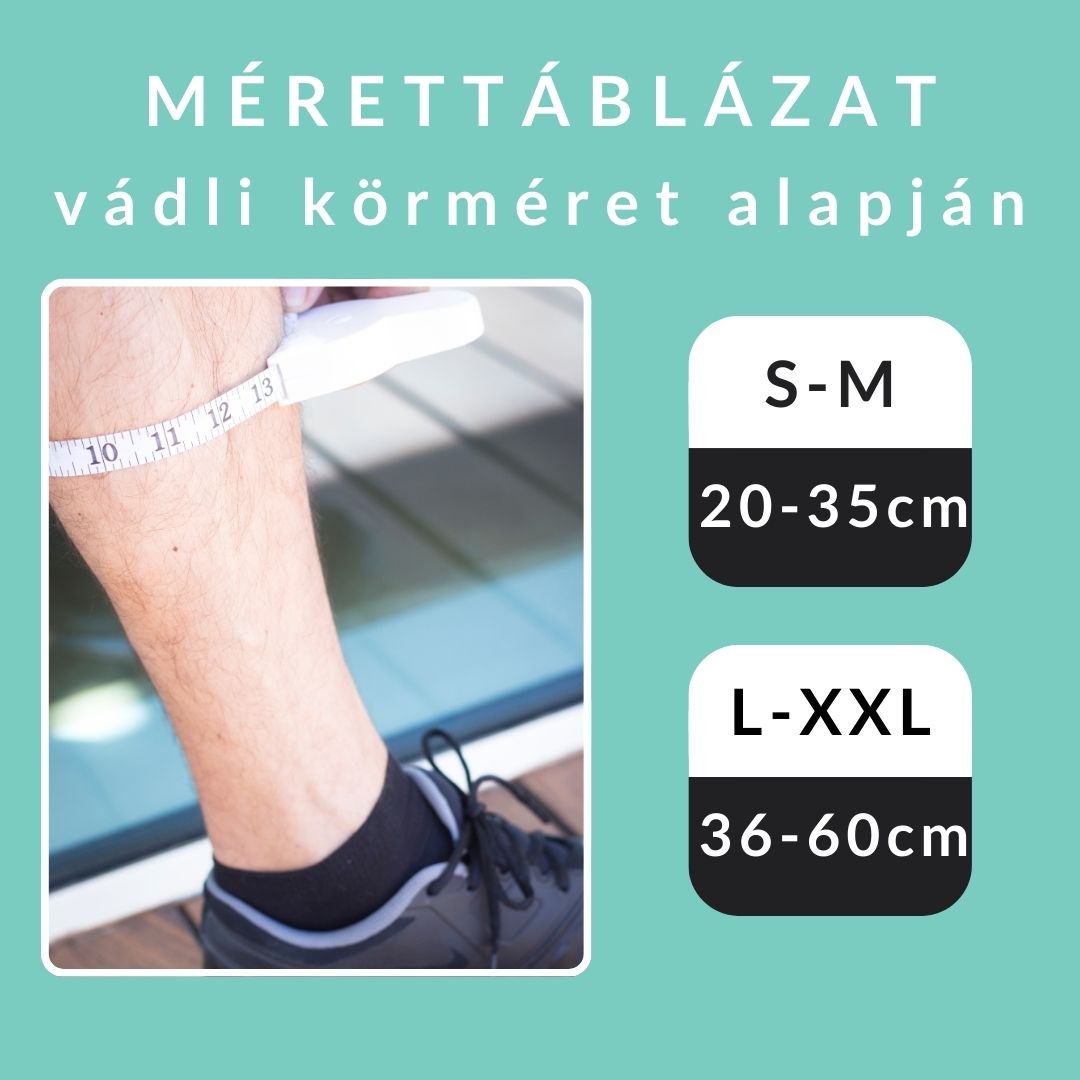 Kompressziós Vádlivédő - Stabil Fájdalommentes Vádli (1 pár, 2db)