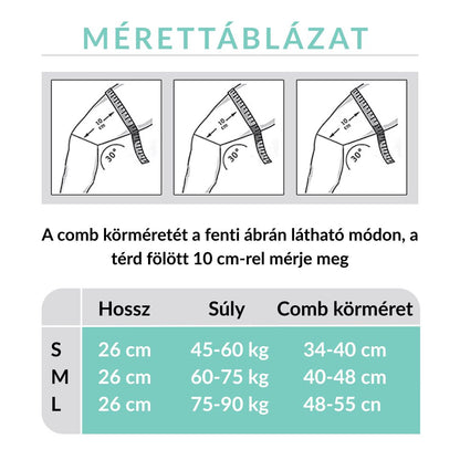 Kompressziós Térdvédő- Térdfájdalom Ellen (2 db, 1 pár)