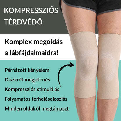 Kompressziós Térdvédő- Térdfájdalom Ellen (2 db, 1 pár)