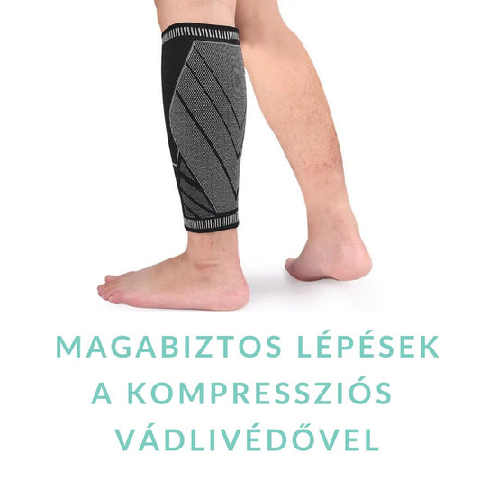 Kompressziós Vádlivédő - Stabil Fájdalommentes Vádli (1 pár, 2db)