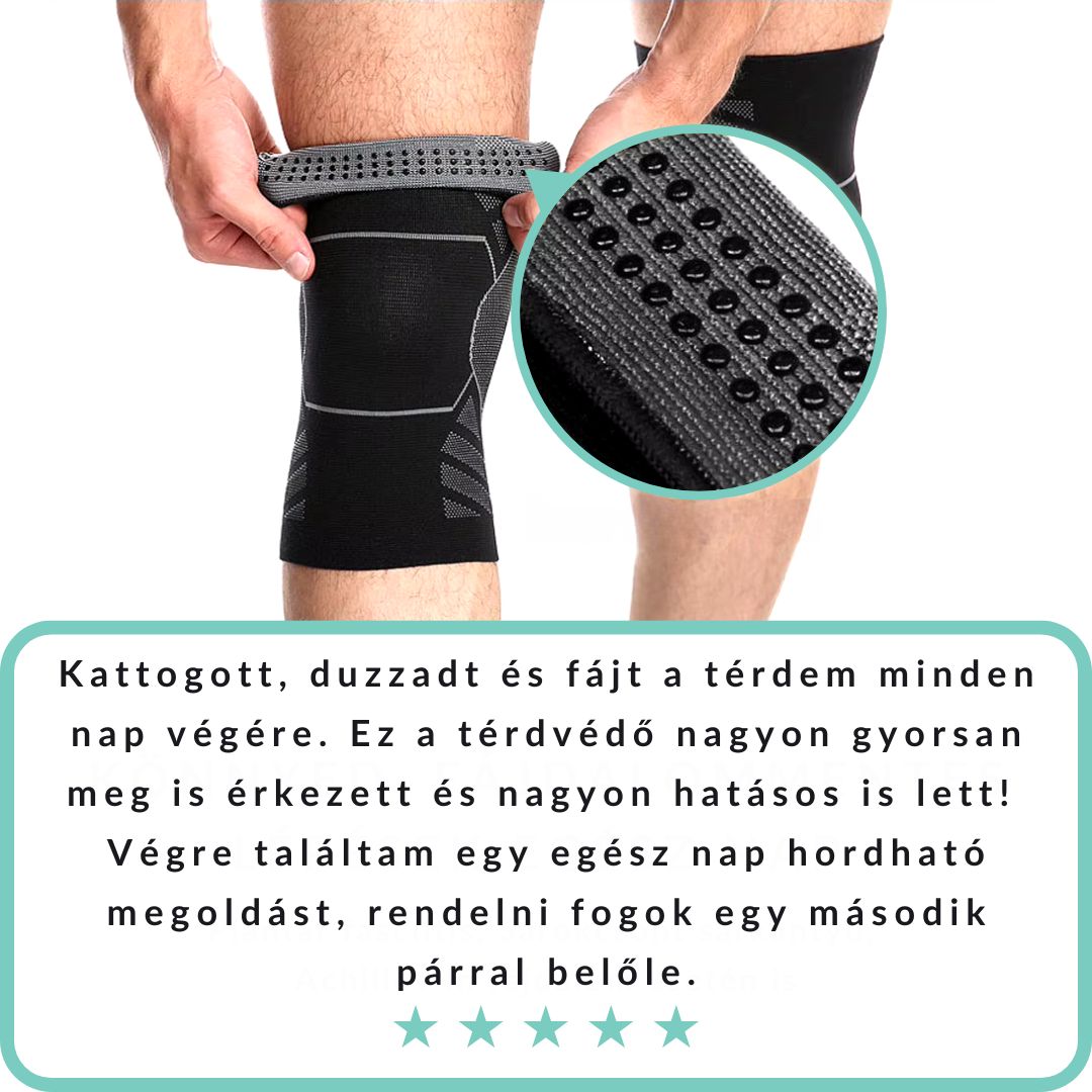 Kompressziós Térdvédő- Stabil Fájdalommentes Térdek (1 pár, 2db)