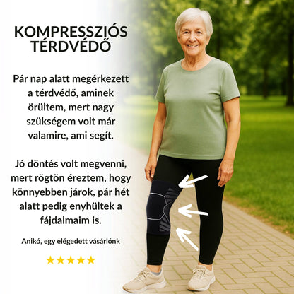 Kompressziós Térdvédő- Stabil Fájdalommentes Térdek (1 pár, 2db)
